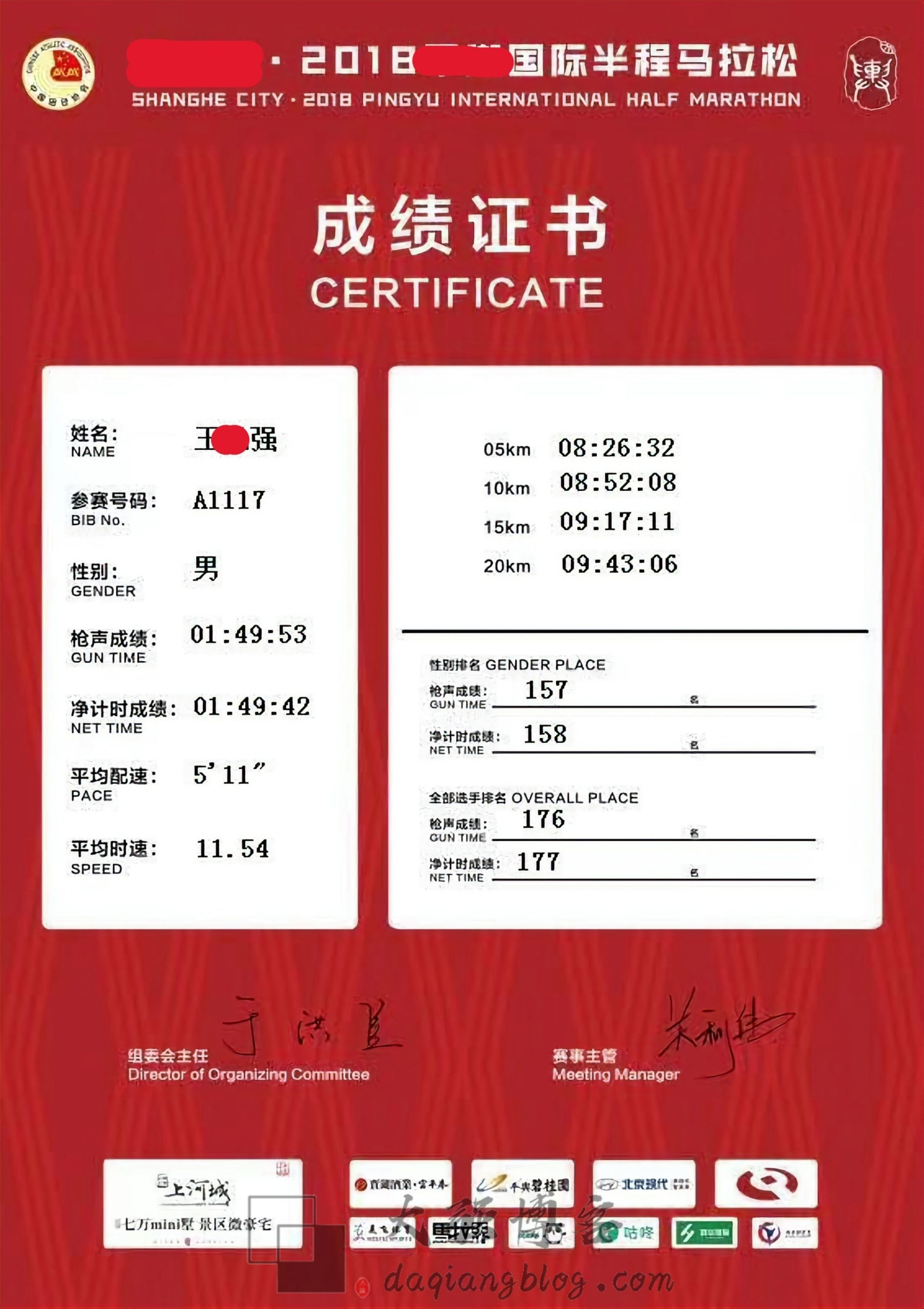 图片[1]-大强：5公里感悟 | 快就是慢,慢就是快-大强博客
